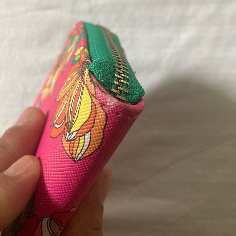 Trina Turk Pink Zip Wallet - Picture 6 of 15
